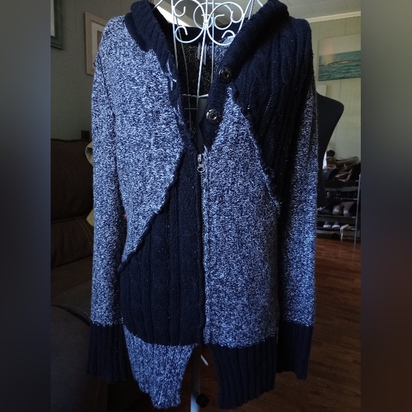 BKE sweater jacket - Picture 1 of 5